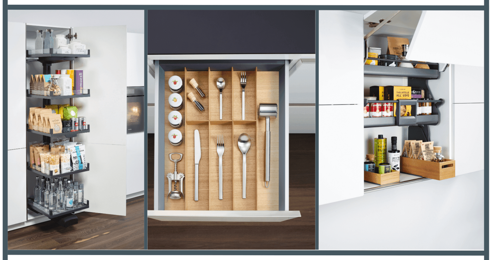 5 Kitchen Storage Solutions To Make Your Life Easy - Kesseboehmer