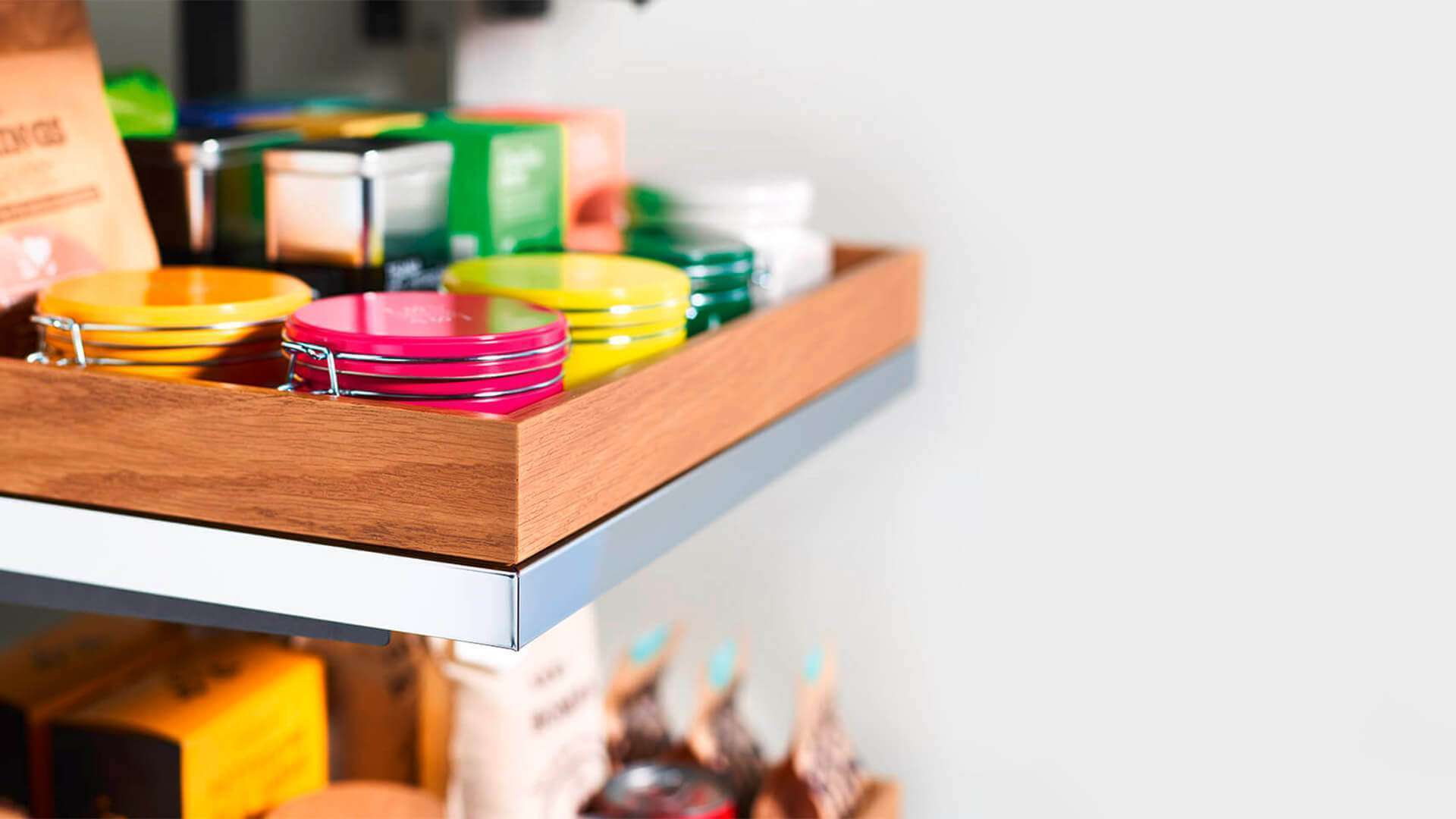 Modular kitchen clever storage